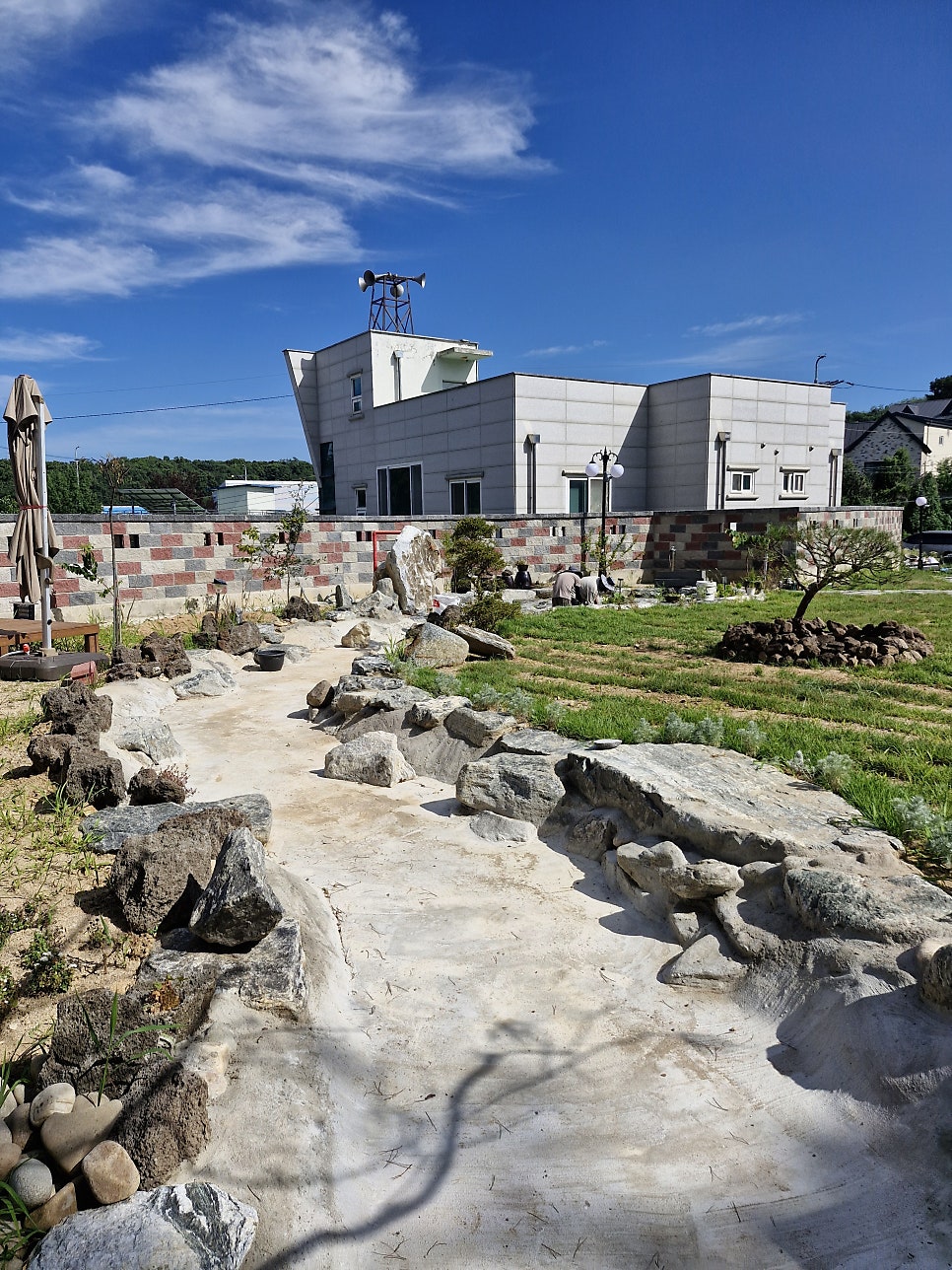 경기도 자연석 계류 조경 시공