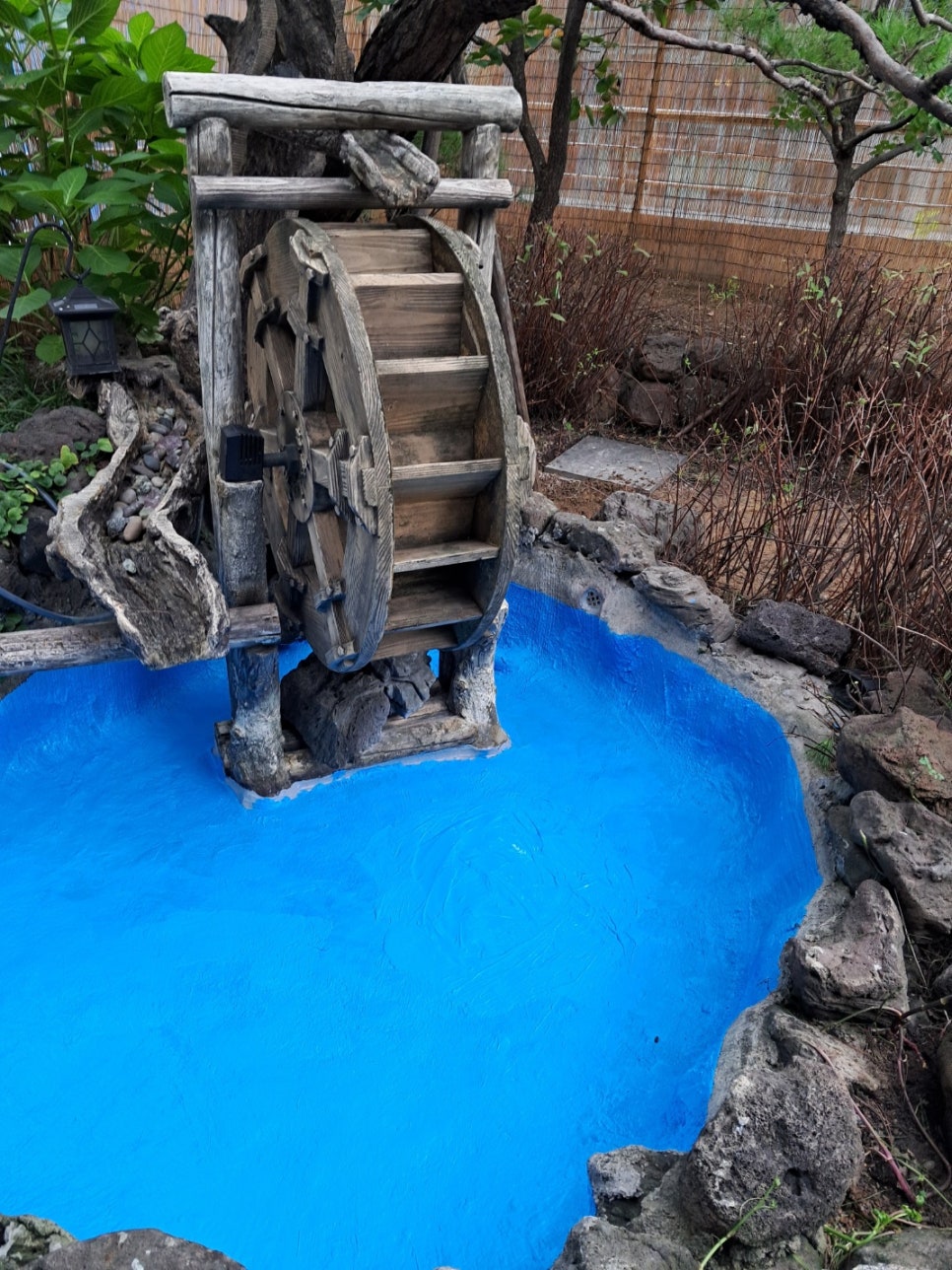 인천 물레방아 연못